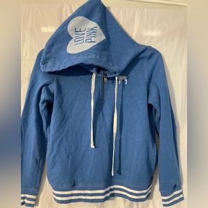 PINK half zip hoodie size medium